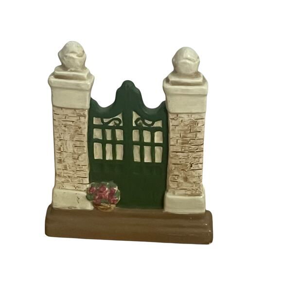 Vintage Ceramic 3 Piece Winter Village Set Coca Cola - Picture 3 of 5